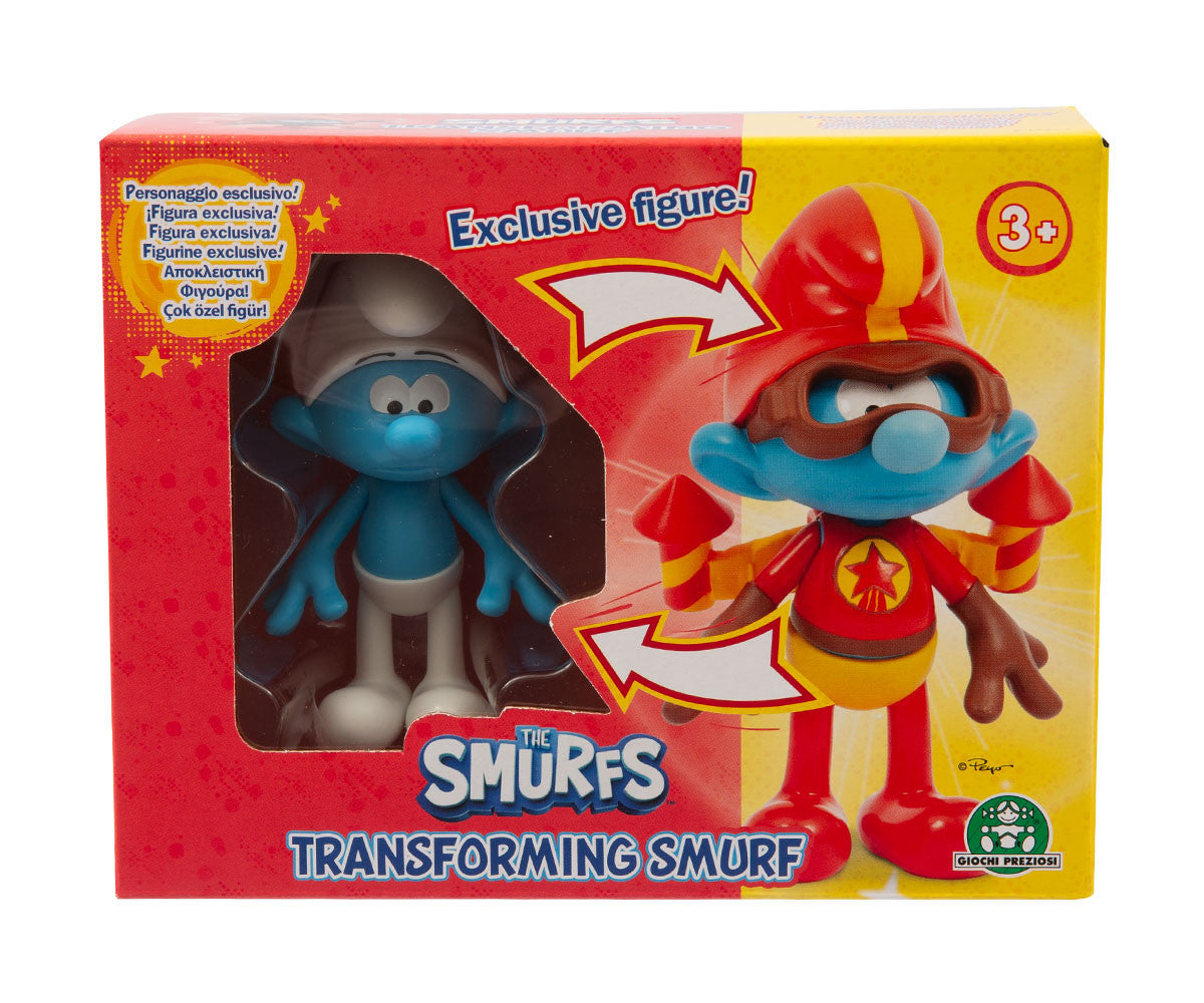 Giochi Preziosi The Smurfs Transforming Smurf Figure – Exclusive Transforming Character | Choose Your Model