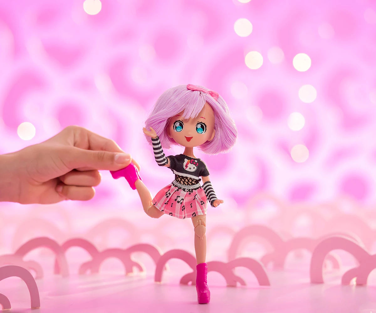 Giochi Preziosi Hello Kitty Super Fans Manga Doll: Teddy Rock