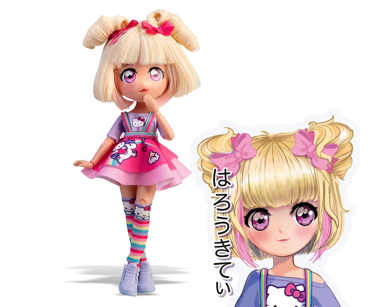 Giochi Preziosi Hello Kitty Super Fans Manga Doll: Candy Unicorn
