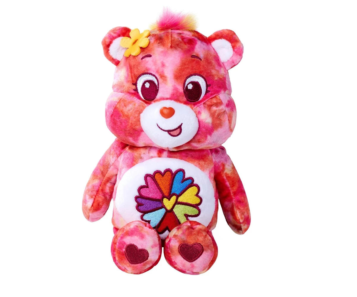 Simba Care Bears Plush Bear 23 cm Power Bear Red with Flower