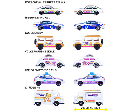 Majorette Care Bears Premium Die-Cast Cars – 7 to Collect | Choose Your Model