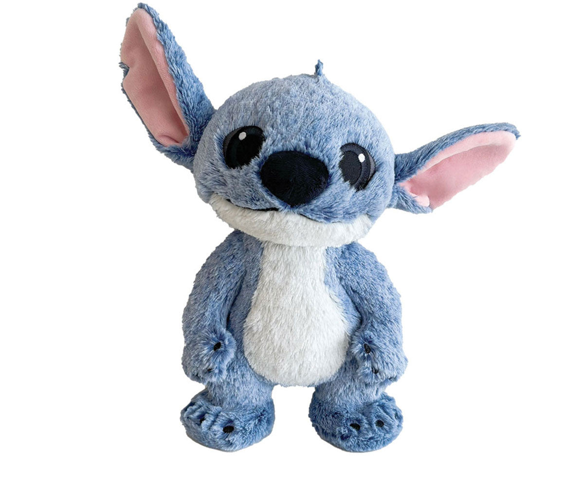 Disney Lilo & Stitch Live Action Plush Toy 27cm – Fluffy Blue Alien Stuffed Animal