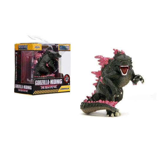 Jada Toys Nano Metalfigs Godzilla-Kong The New Empire Mini Figures 6.35cm – Wave 1 Collectible | Assorted Characters