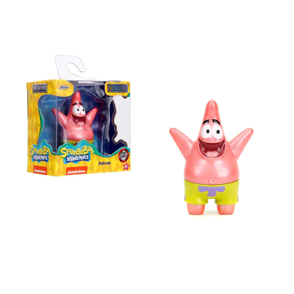 Jada Toys SpongeBob SquarePants Mini Figures 6.35cm – Wave 1 Collectible | Assorted Characters