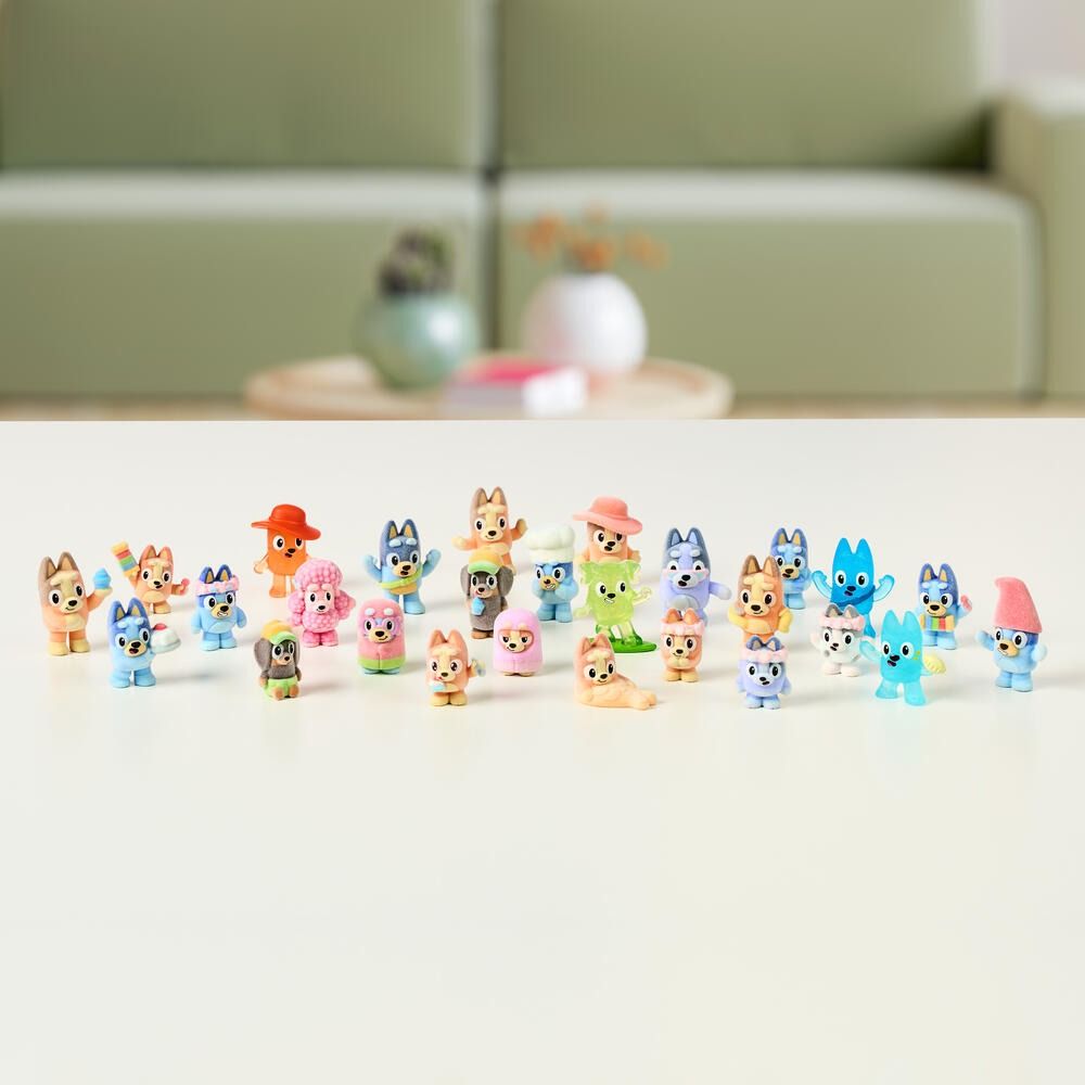 Moose Toys Bluey Fuzzies Series 1 Mini Collectible Figures – 80+ to Collect