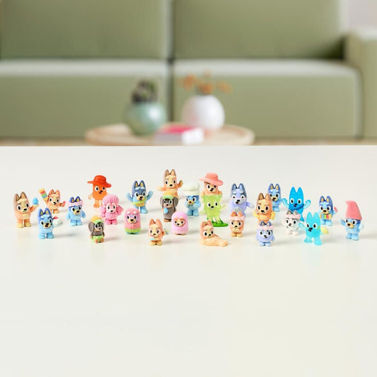 Moose Toys Bluey Fuzzies Series 1 Mini Collectible Figures – 80+ to Collect