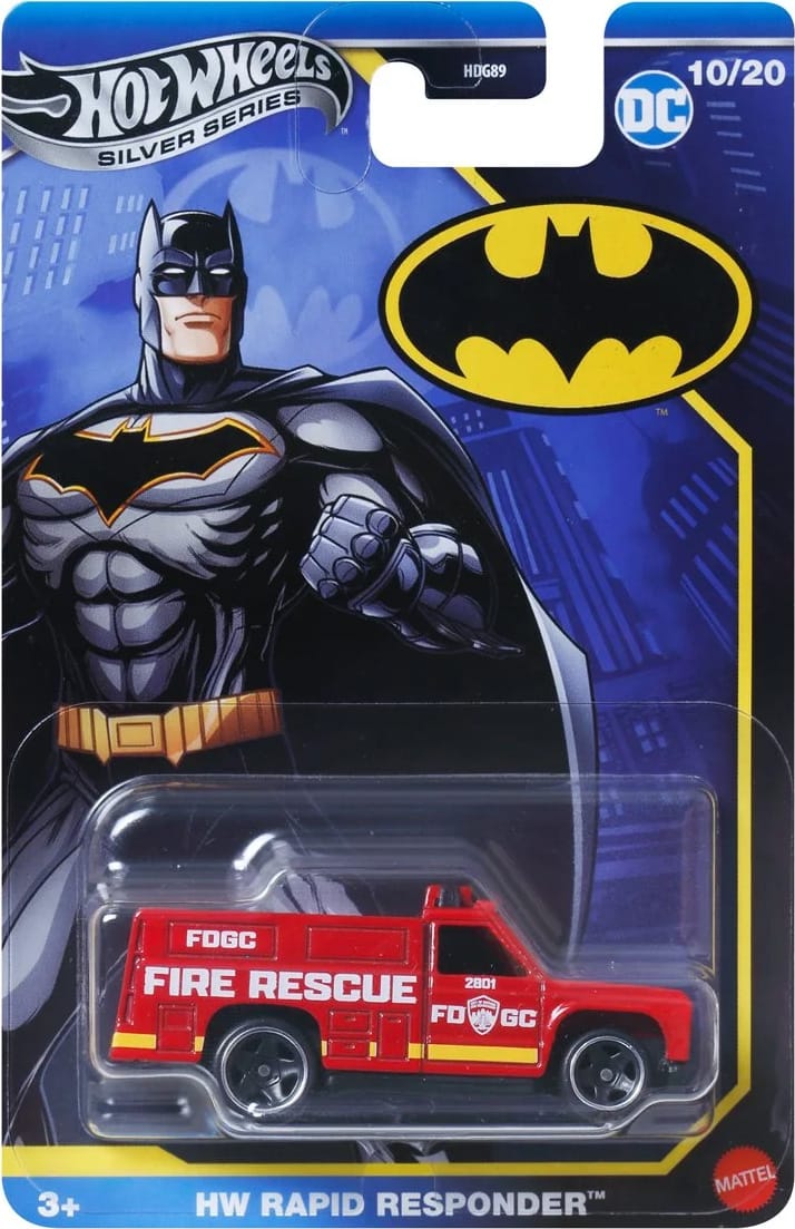 2025 Hot Wheels Silver Series Batman Cars HDG89 Wave 2 – 1:64 Diecast Pick Model