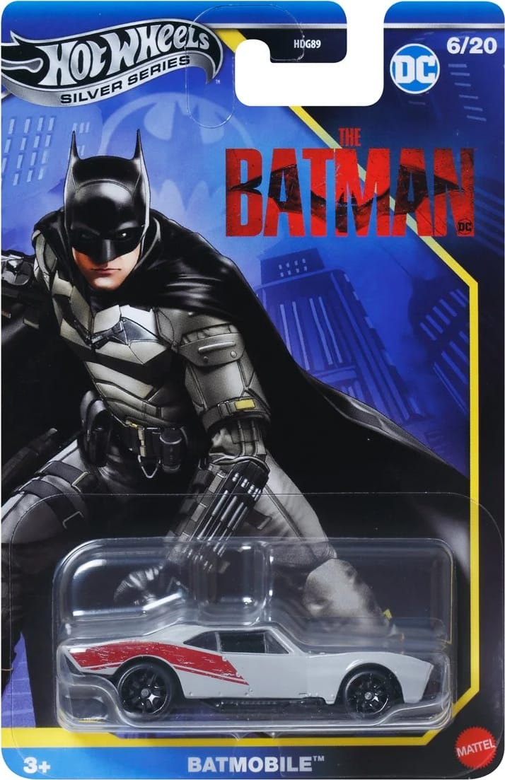 2025 Hot Wheels Silver Series Batman Cars HDG89 Wave 2 – 1:64 Diecast Pick Model