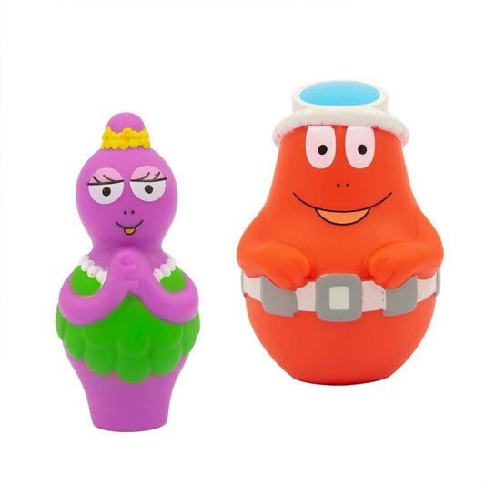 Giochi Preziosi Barbapapa Family 2 Figures Set BAP04/18 – Barbabravo & Barbabella 8cm (Summer Edition)