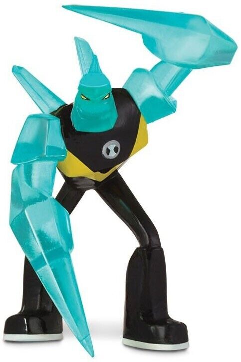 Ben 10 Mini Figure 2.5" – Giochi Preziosi / Playmates 76715 – Diamondhead - Collectible Toy