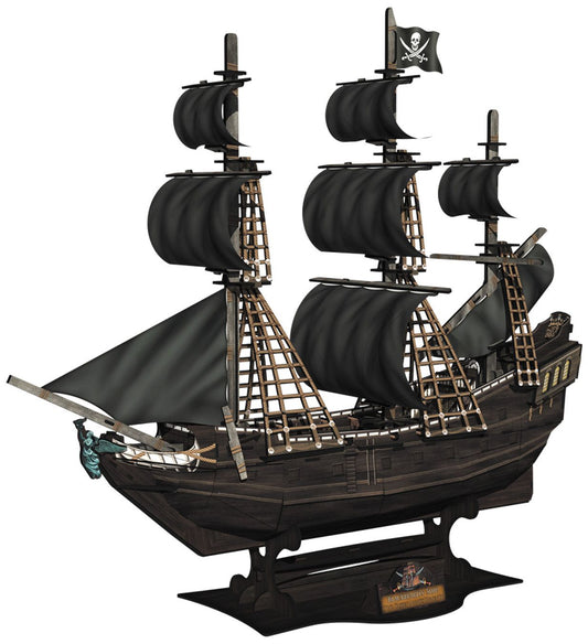 CubicFun 3D Puzzle Queen Anne’s Revenge Ship – 155 Pieces – Pirate Model