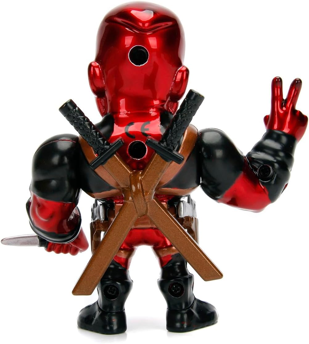 Jada Toys Marvel Deadpool Figure 10cm – Collectible Superhero Toy