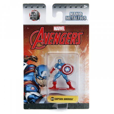 Jada Marvel Nano Metalfigs 1:65 Die-Cast Figure – Choose Your Character | Collectible Marvel Figures