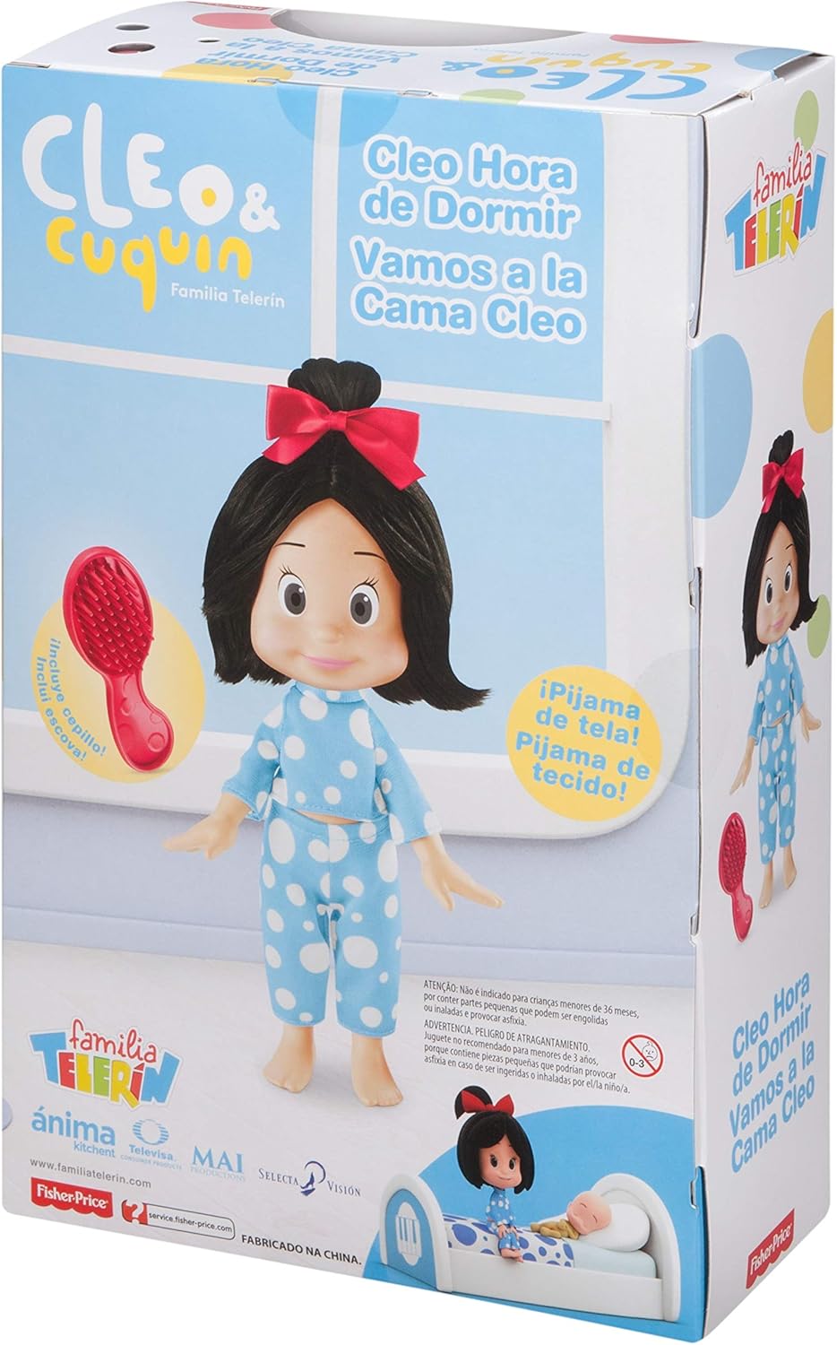 Mattel Fisher-Price Cleo & Cuquin Familia Telerin Dolls Figures Play Set - Assortment