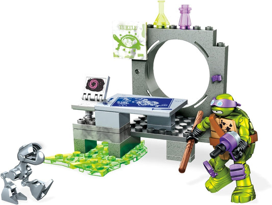 Mega Construx Teenage Mutant Ninja Turtles Donnie Mouser Attack DXY12 46 pcs
