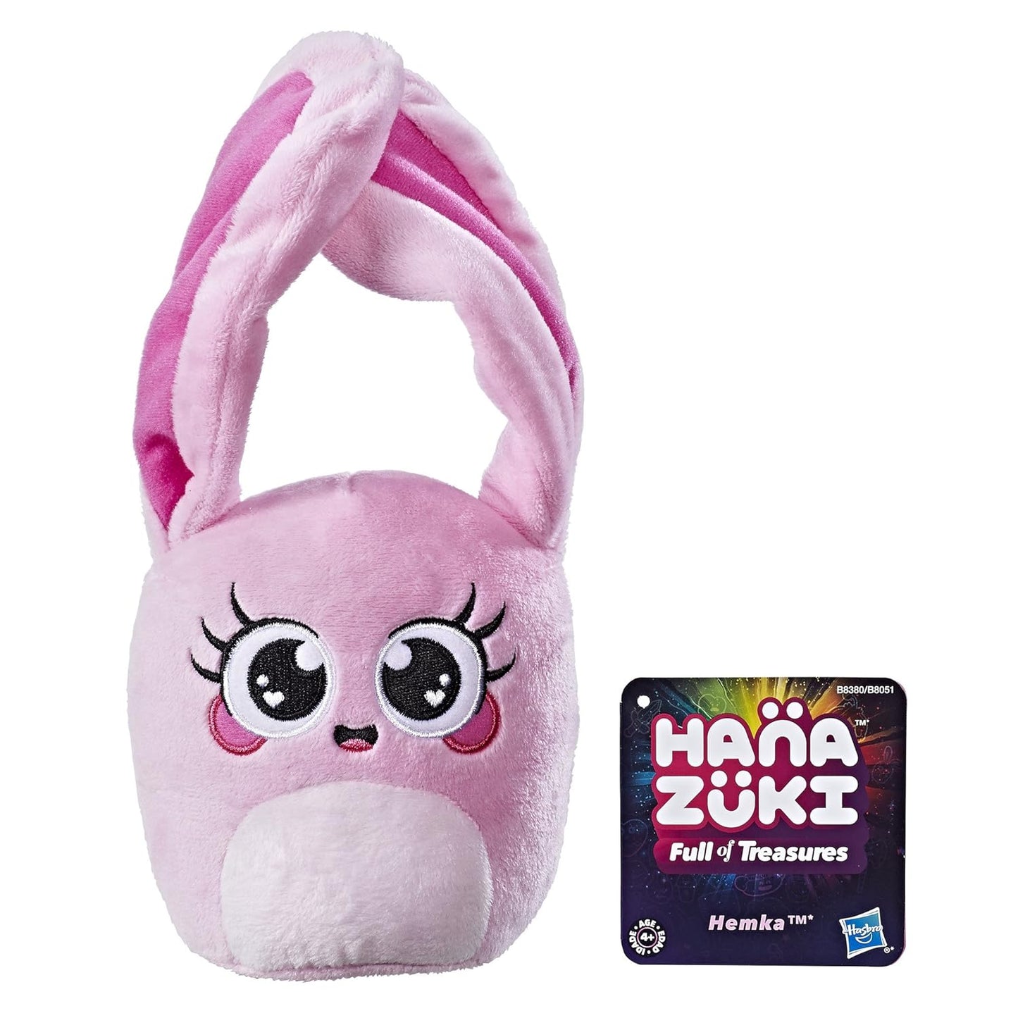 Hanazuki Full Of Treasures Hemka Pink Loving Plush Toy by Hasbro
