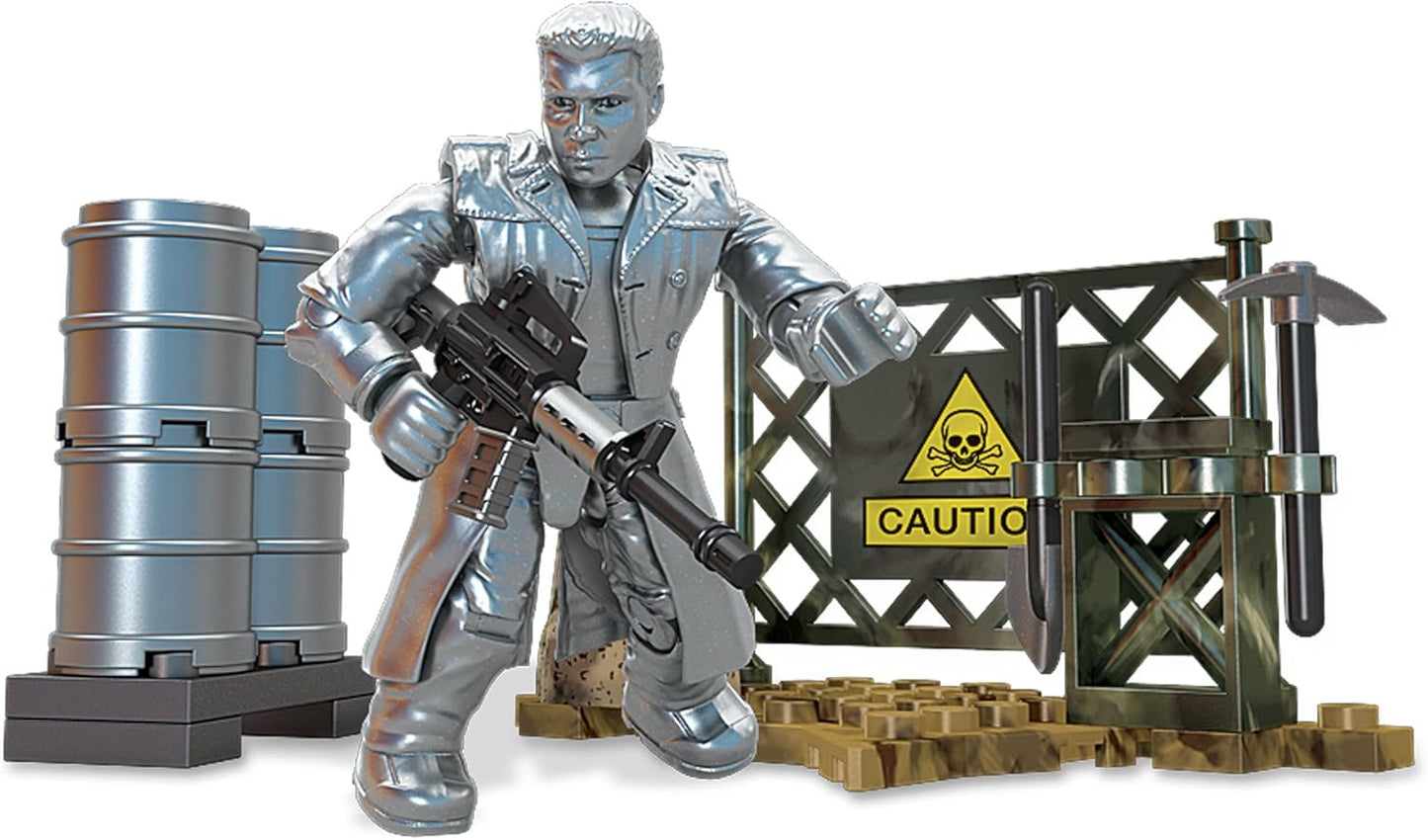 Mega Bloks Terminator Genisys – T-1000 & Resistance Soldier Figures Toy CNF99