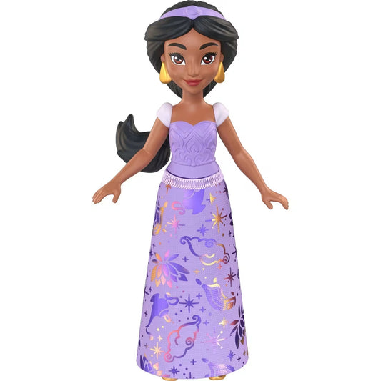 Mattel Disney Princess Jasmine 9 cm Articulated Mini Doll HLW69 – Purple Dress Outfit