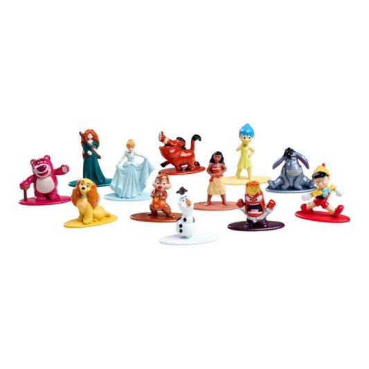 Jada Toys Disney Nano Metalfigs Series 4 Full Set – 12 Die-Cast Figures