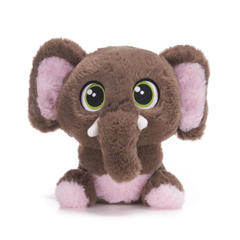 Eco Earth Posh Paws 8.5" (22cm) Cute Eco Baby Animal Plush Soft Toy – Elephant– Sustainable & Super Soft