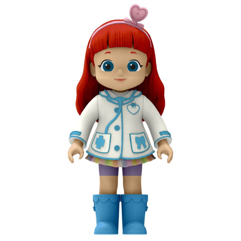 Silverlit Rainbow Ruby Dolls 8cm – Doctor Profession Figure for Creative Play