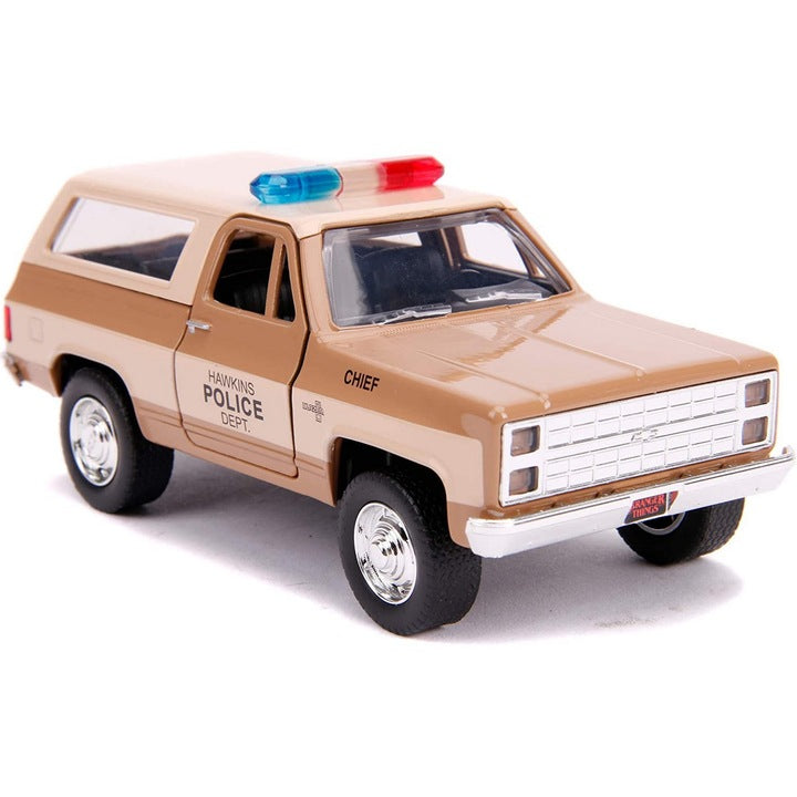 Jada Toys Stranger Things Hopper’s Chevy Blazer 1980 1:32 – Die-Cast Collectible Car
