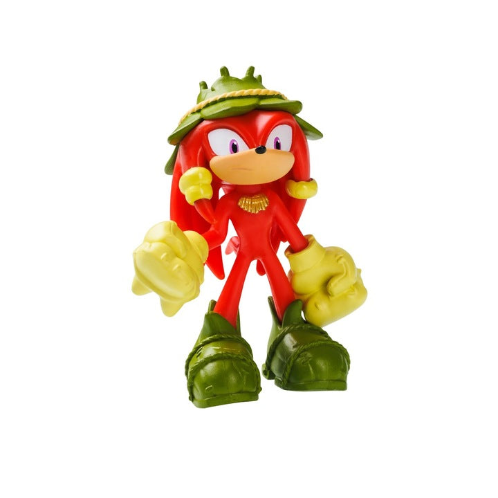 Sonic The Hedgehog Prime Sonic, Knuckles & Dr. Eggman 2-Inch Collectible Figures 3-Pack