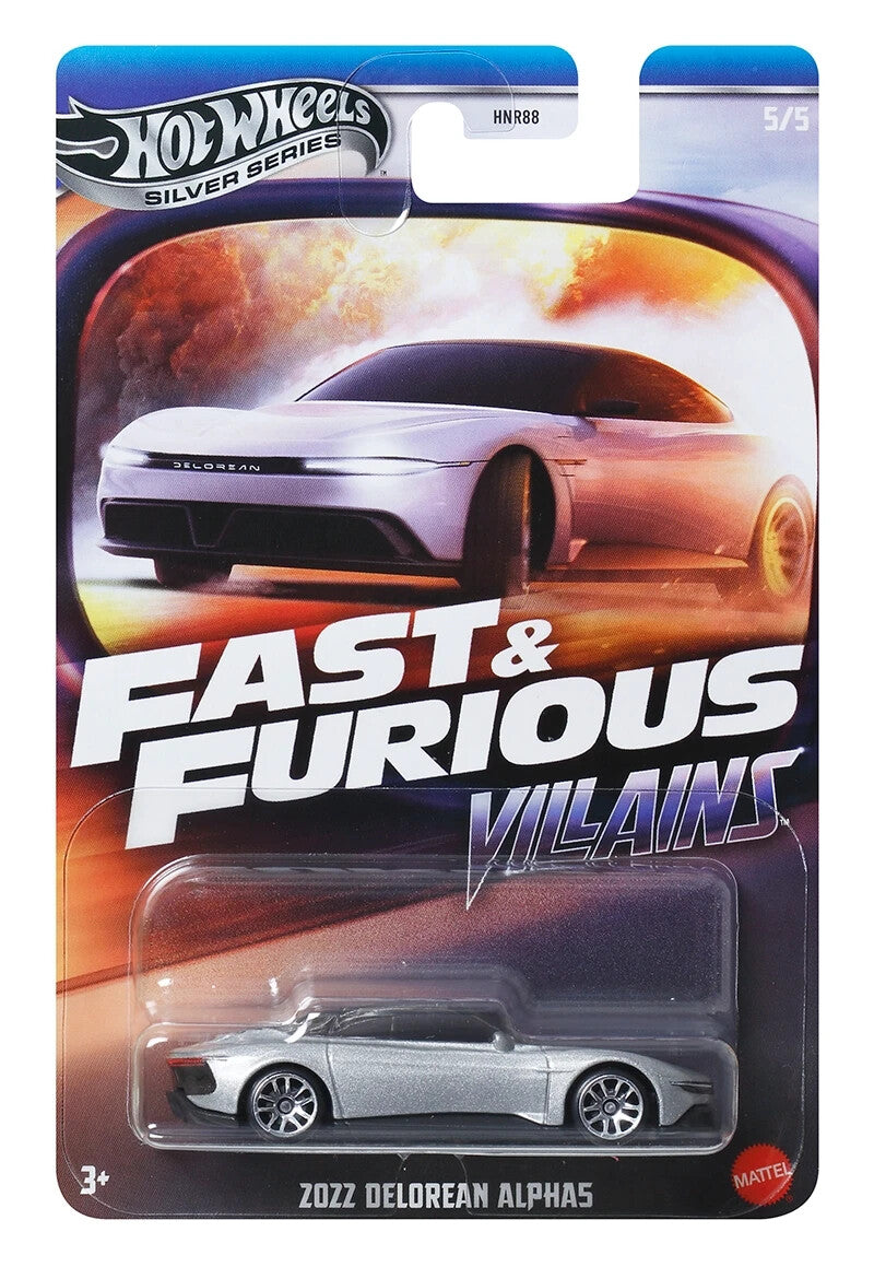 2024 Hot Wheels Fast & Furious Villains Silver Series 1:64 Die-Cast Cars – Choose Your Model or Complete Set 5