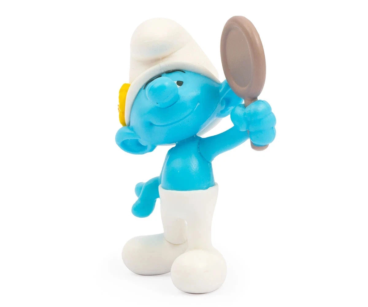 Smurfs Movie 2025 Figures – 5.5cm Collectible Toys by Giochi Preziosi – Vanity Smurf with Mirror
