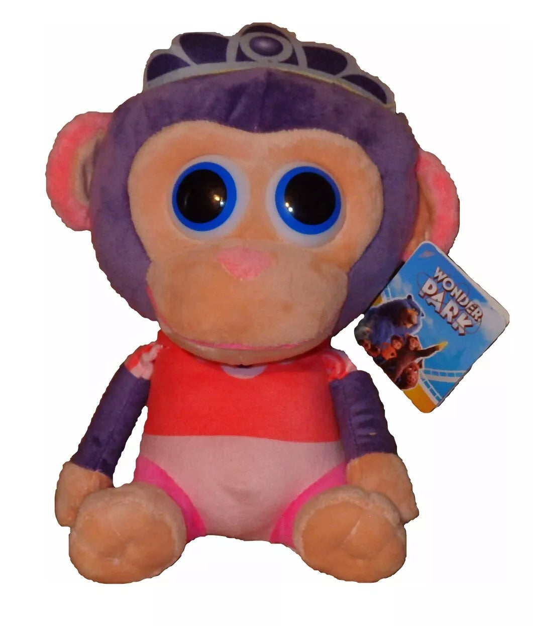 Wonder Park Chimpanzombie Princess Plush 30cm – Soft Toy Collectible by Play by Play