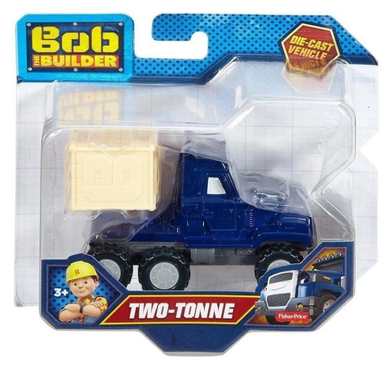 Fisher-Price Bob the Builder Die-Cast Vehicle CJG91 – Two Tonne – Construction Toy Truck, 11x12 cm