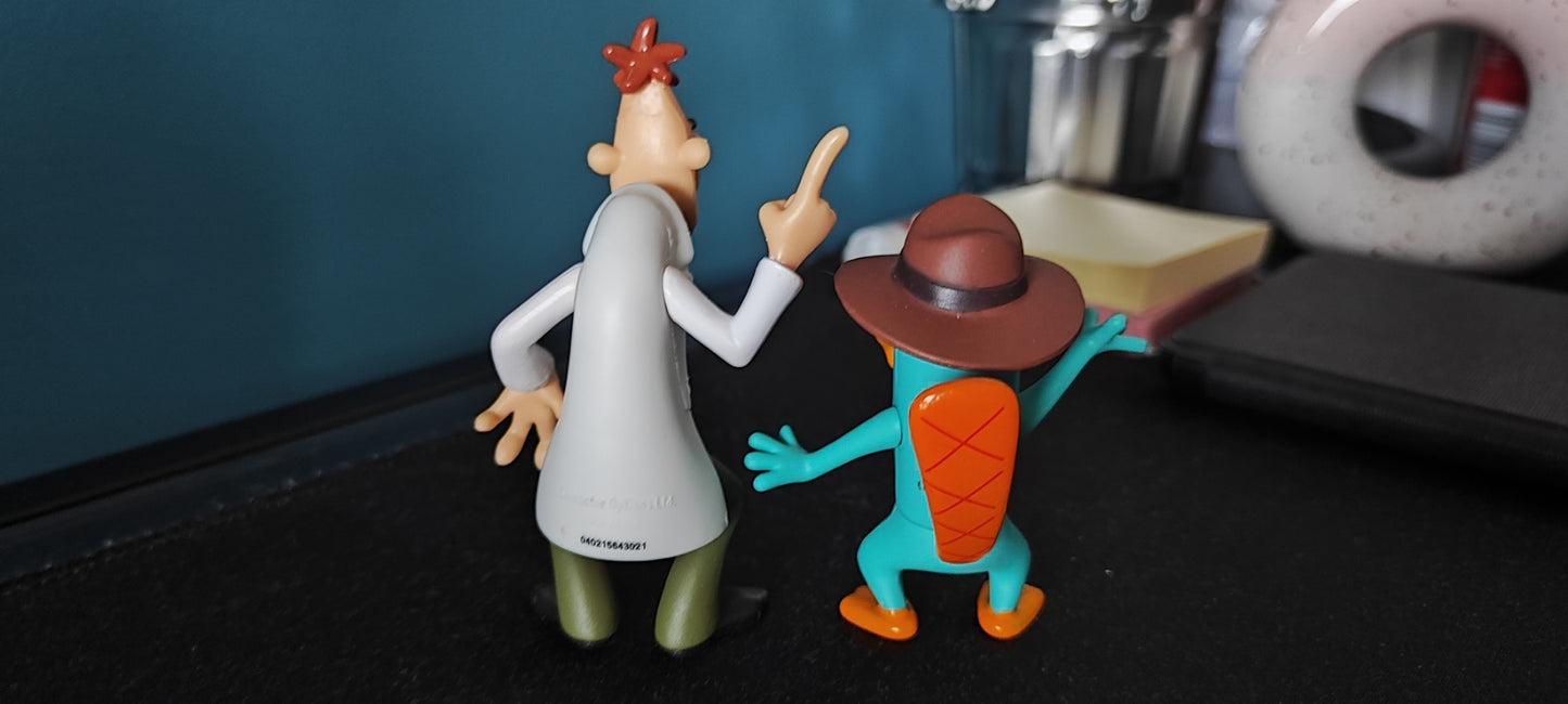 Disney Phineas and Ferb Collectible Figures – Scene Sets, Pick Your Favorite Character