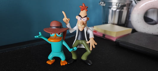 Disney Phineas and Ferb Collectible Figures – Scene Sets, Pick Your Favorite Character