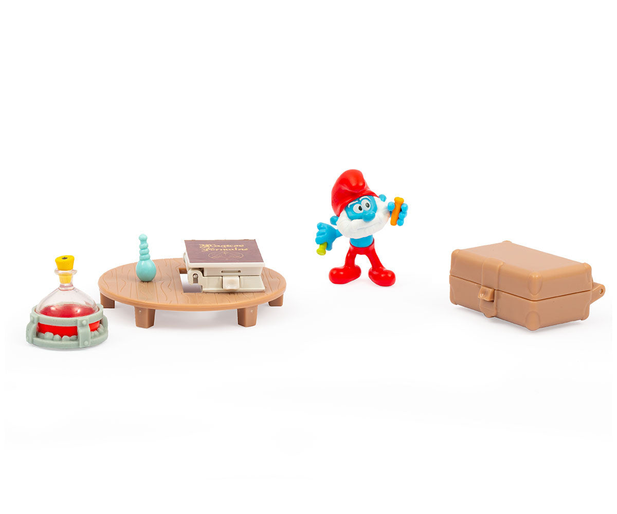 Giochi Preziosi The Smurfs Papa Smurf’s Magic Lab Playset – Mini Figure & Accessories