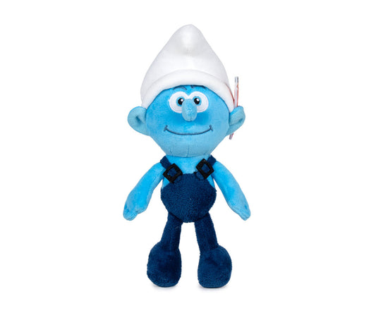 Giochi Preziosi The Smurfs Movie Handy Smurf Plush Toy 20cm – Official Licensed Soft Plush