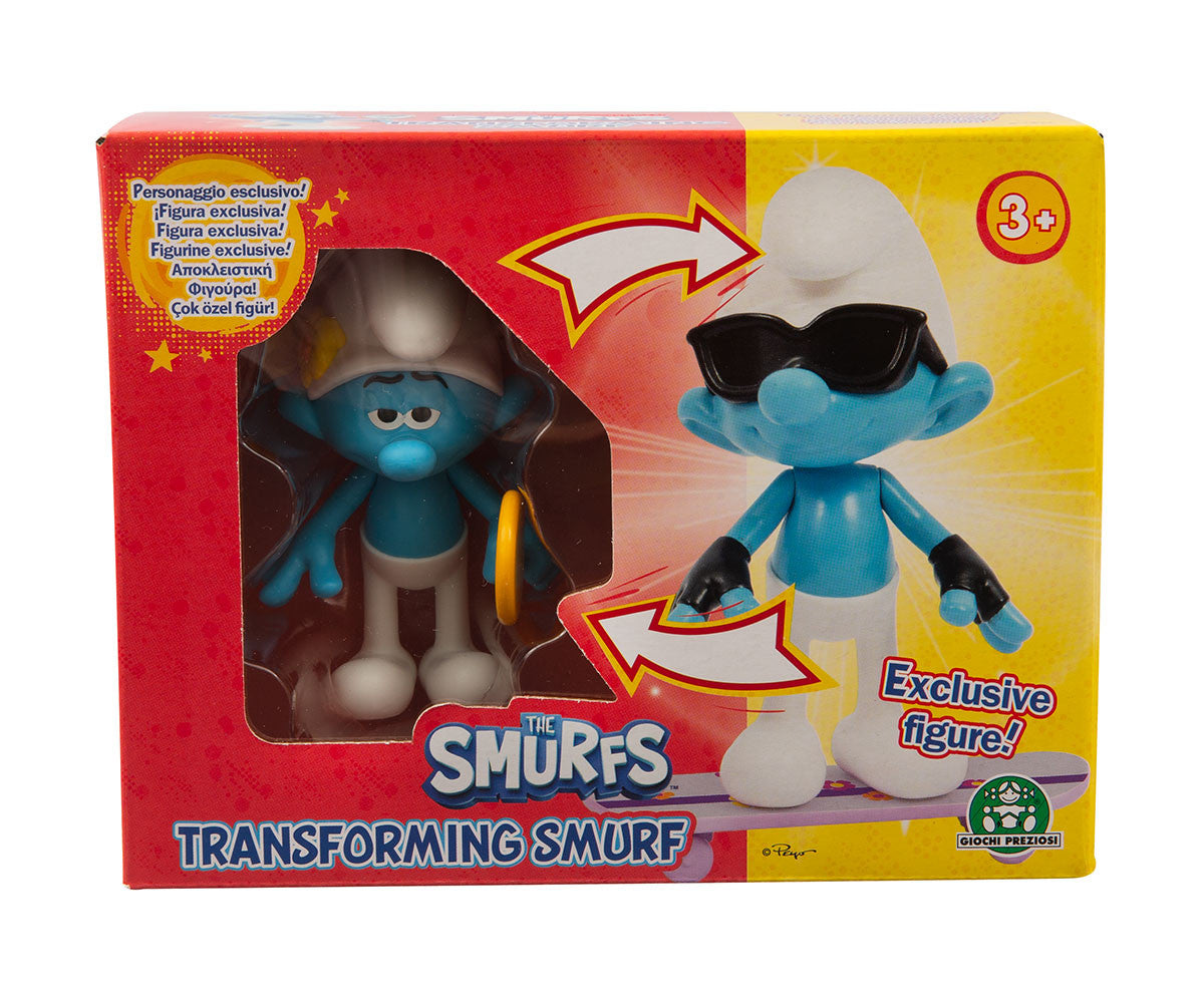 Giochi Preziosi The Smurfs Transforming Smurf Figure – Exclusive Transforming Character | Choose Your Model