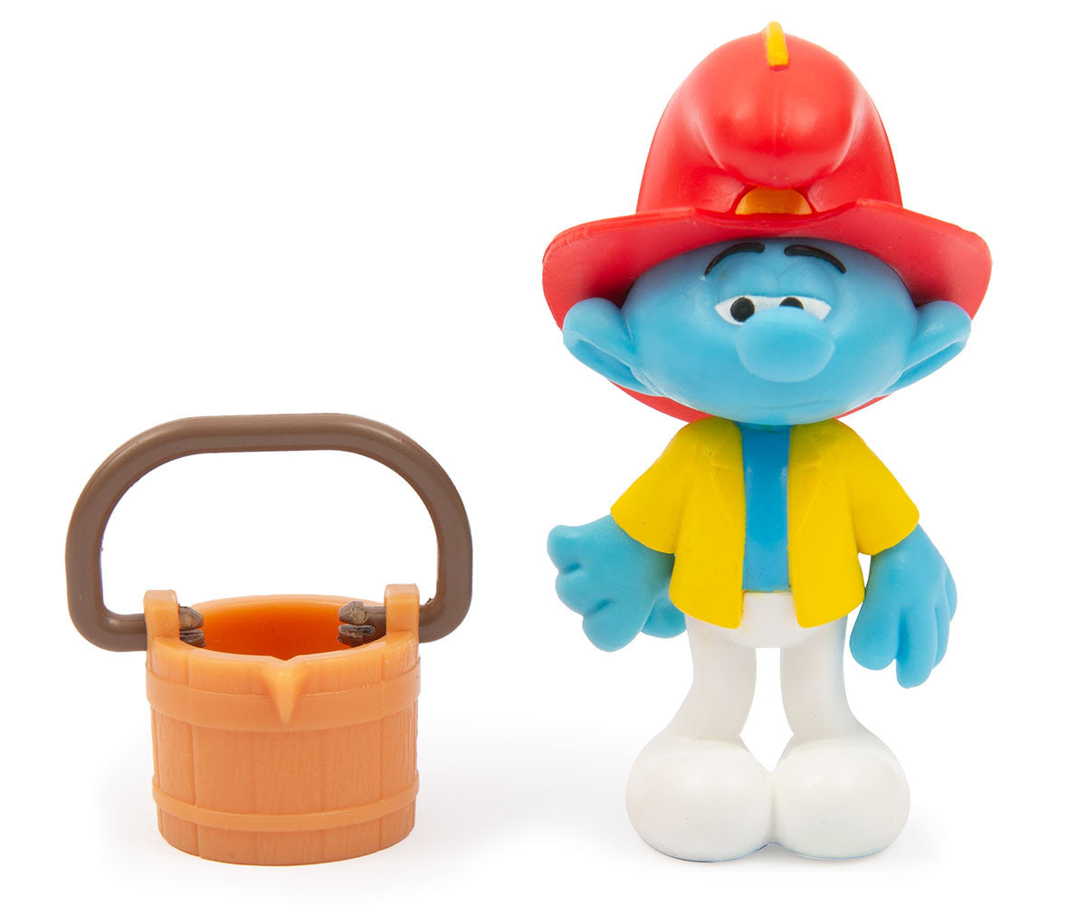 Giochi Preziosi The Smurfs Fire Engine Truck Playset – Firefighter Smurf Vehicle