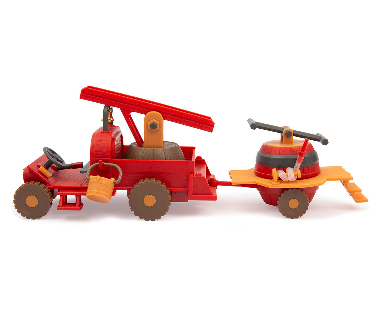 Giochi Preziosi The Smurfs Fire Engine Truck Playset – Firefighter Smurf Vehicle