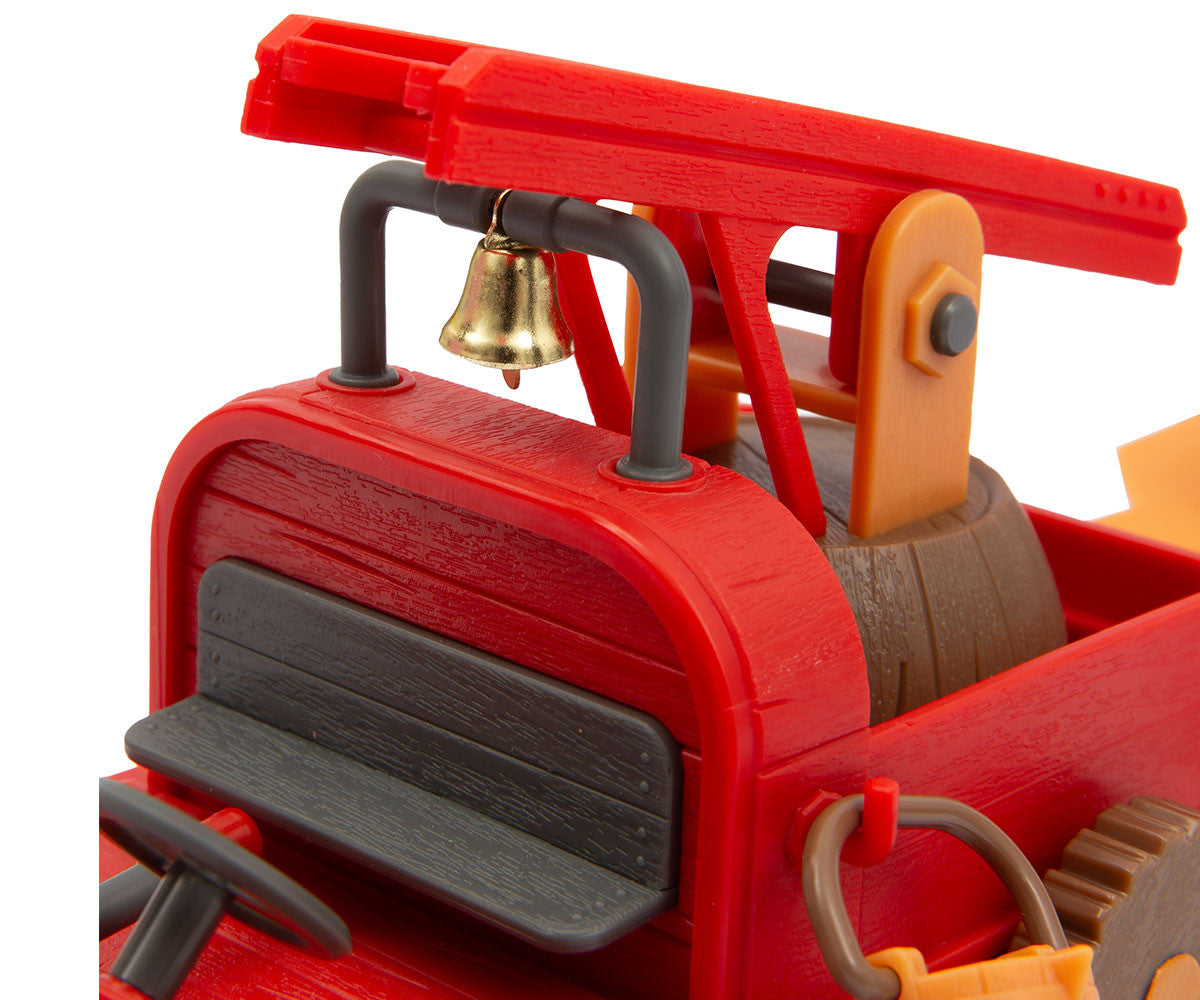Giochi Preziosi The Smurfs Fire Engine Truck Playset – Firefighter Smurf Vehicle