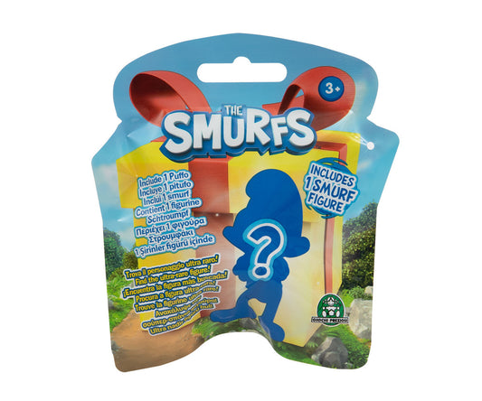 Giochi Preziosi The Smurfs Surprise Mini Figure Blind Bag 5.5cm – Mystery Collectible | 12 Characters + Rare Glow Smurfette