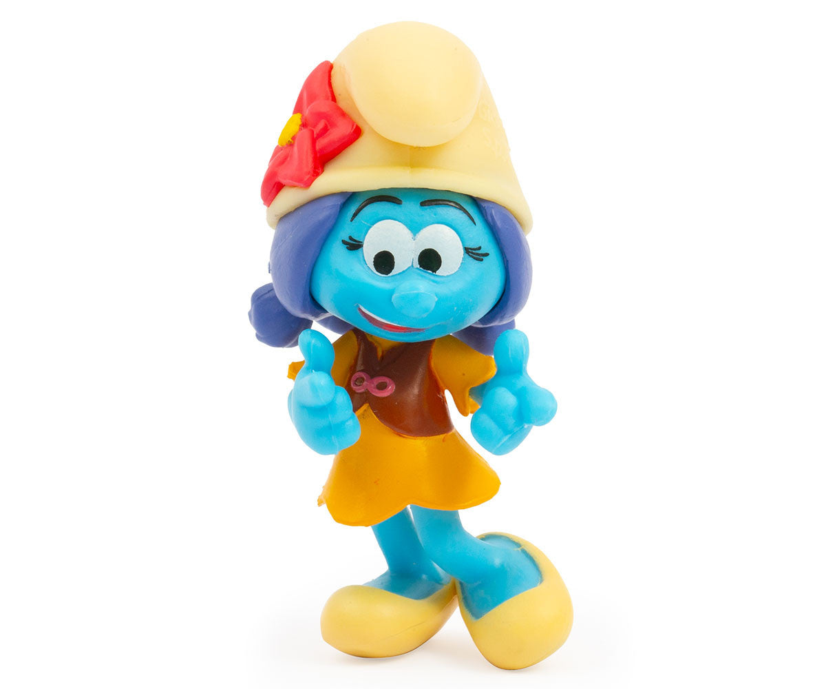 Giochi Preziosi The Smurfs Surprise Mini Figure Blind Bag 5.5cm – Mystery Collectible | 12 Characters + Rare Glow Smurfette