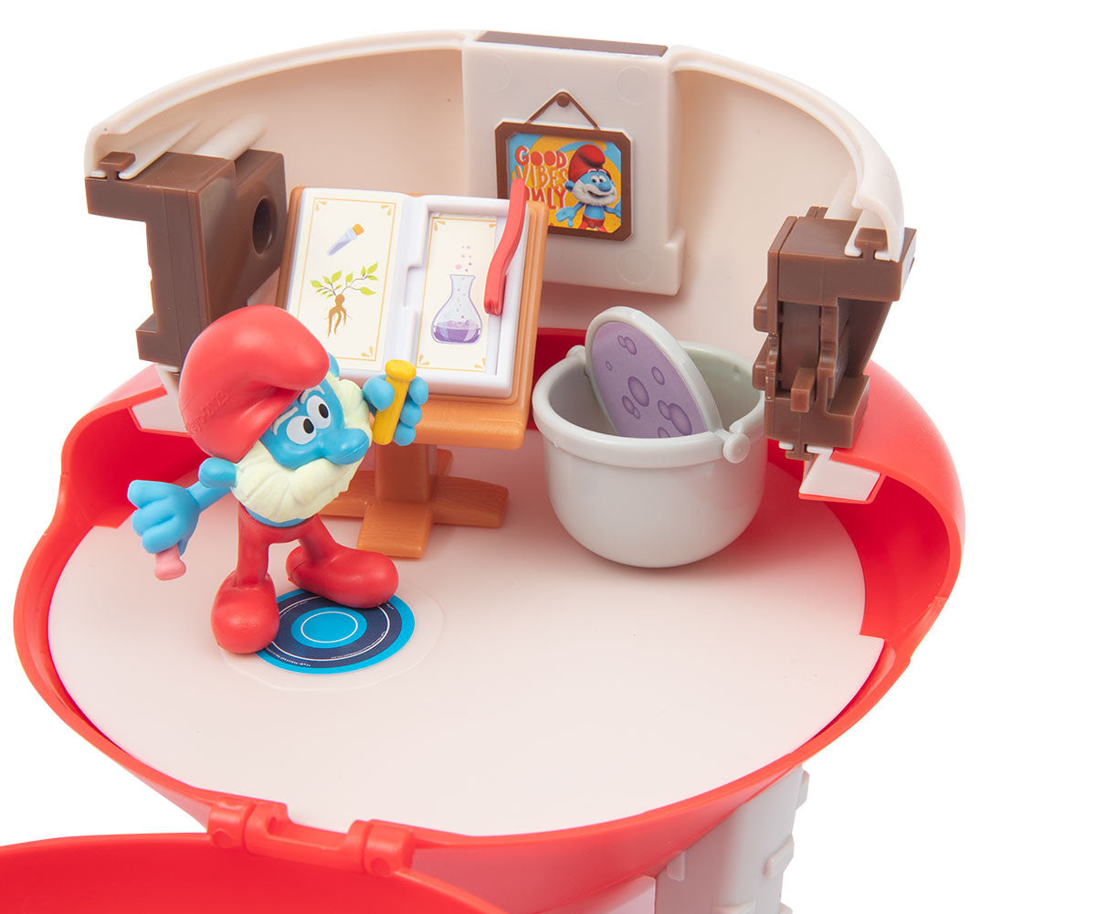 Giochi Preziosi The Smurfs Papa Smurf’s House Playset – Smurf Figure with Magic Key
