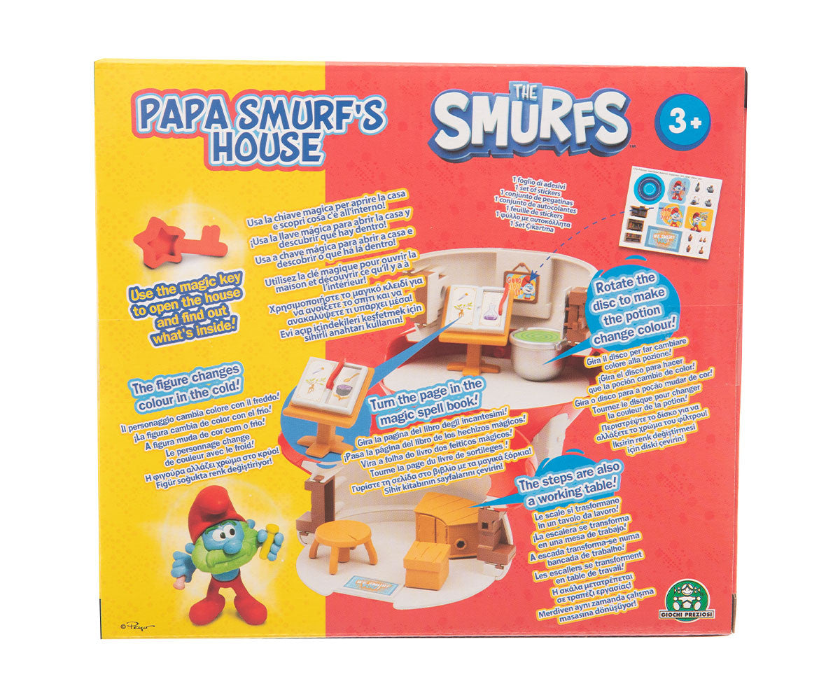 Giochi Preziosi The Smurfs Papa Smurf’s House Playset – Smurf Figure with Magic Key