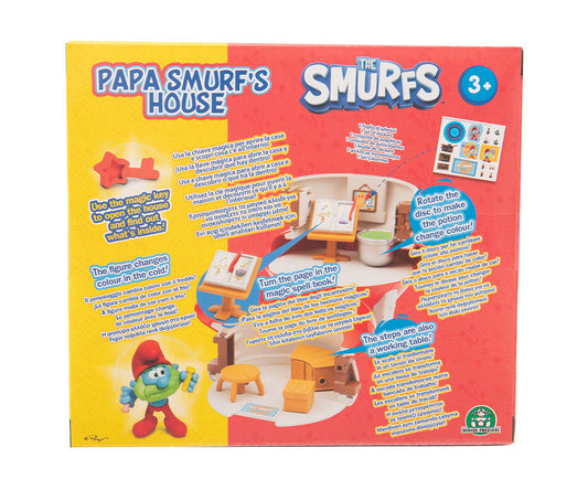 Giochi Preziosi The Smurfs Papa Smurf’s House Playset – Smurf Figure with Magic Key