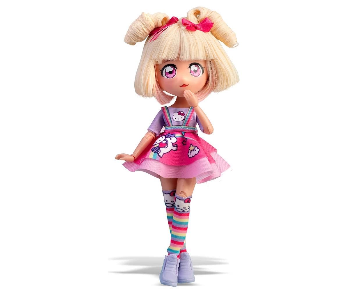 Giochi Preziosi Hello Kitty Super Fans Manga Doll: Candy Unicorn