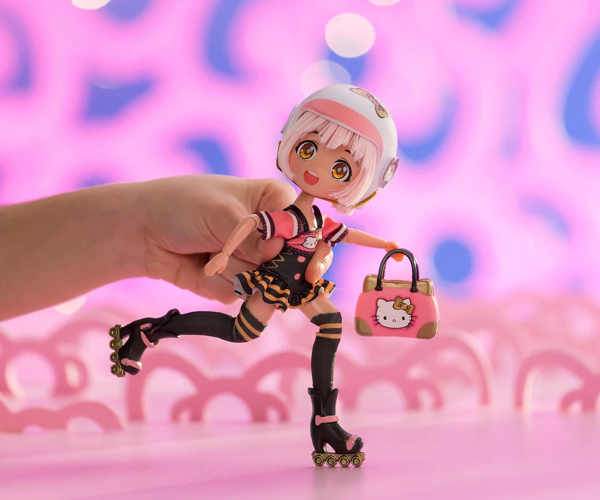 Giochi Preziosi Hello Kitty Super Fans Manga Doll: Golden Diva Roller