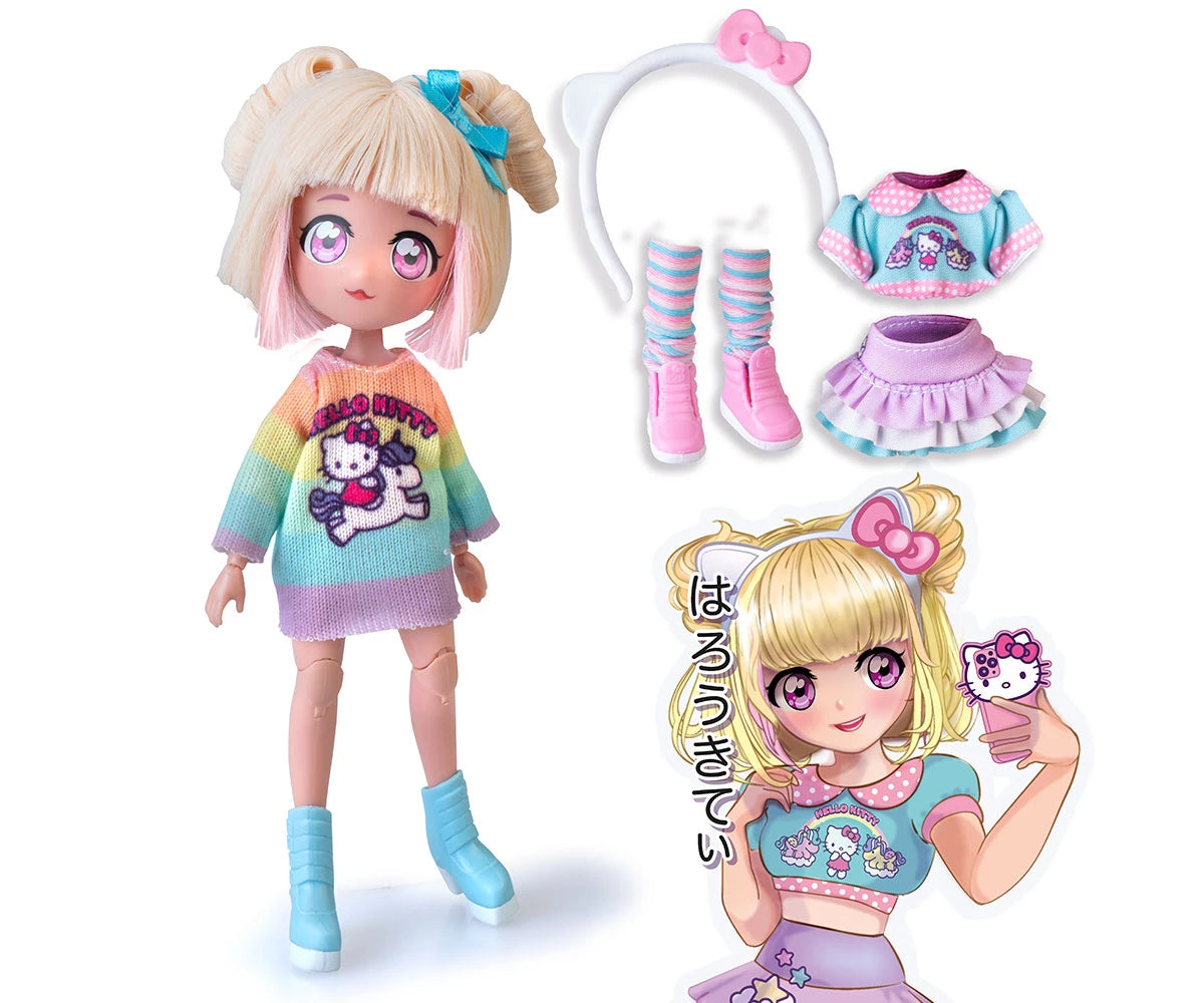 Giochi Preziosi Hello Kitty Super Fans Manga Doll: Fashion Unicorn
