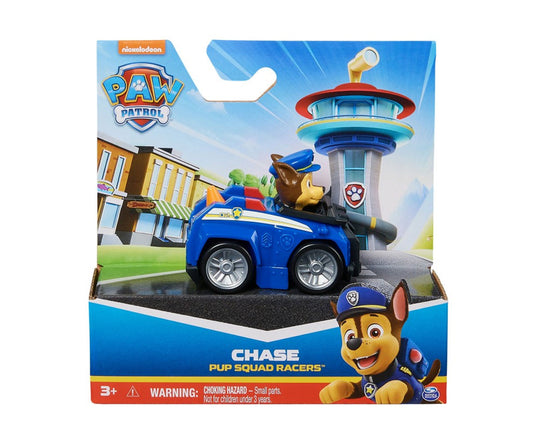 Spin Master PAW Patrol The Mighty Movie Pup Squad Racers – Chase, Marshall, Skye & Rubble | Choose Your Character