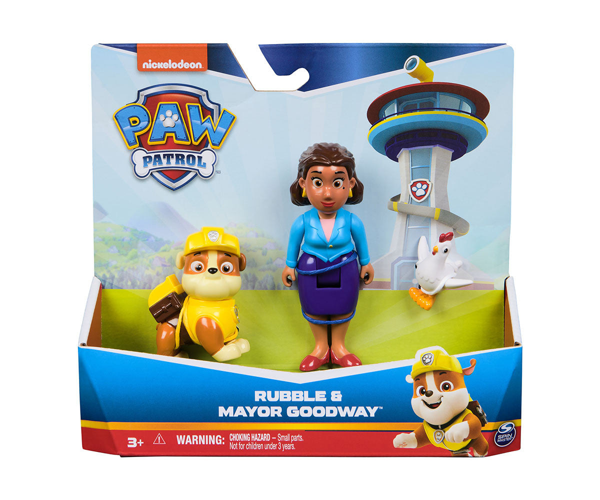 Spin Master PAW Patrol Figure Set – Chase, Marshall, Rubble & Skye with Friends | Choose Your Character Set