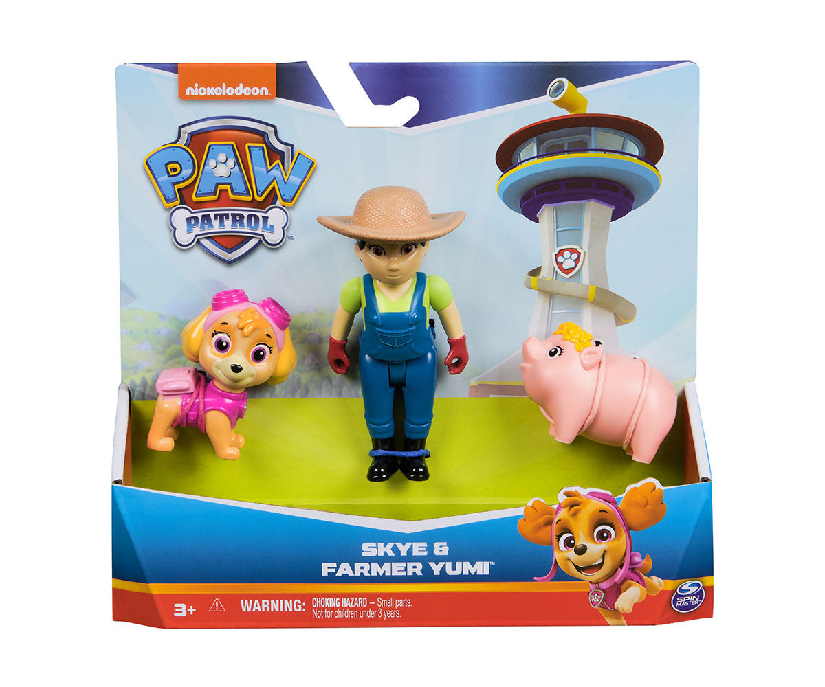 Spin Master PAW Patrol Figure Set – Chase, Marshall, Rubble & Skye with Friends | Choose Your Character Set